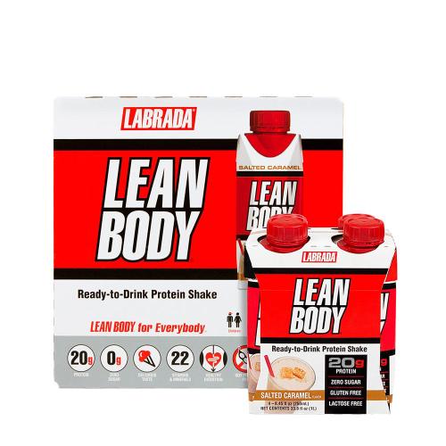 Labrada Lean Body Ready-to-Drink Protein Shake  (16 x 250 ml, Slaný karamel)