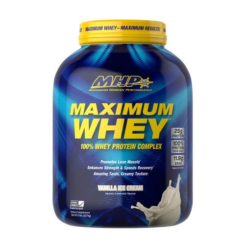 MHP Maximum Whey - 100% srvátkový proteín (2270 g, Vanilková zmrzlina)