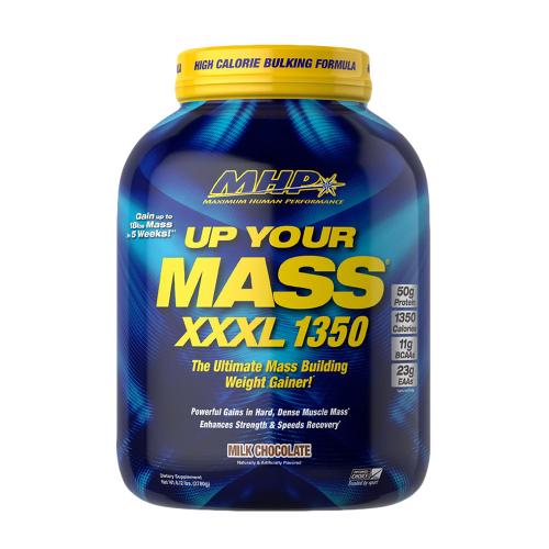 MHP Up Your Mass XXXL 1350 - prírastok hmotnosti (2.72 kg, Čokoládové mlieko)
