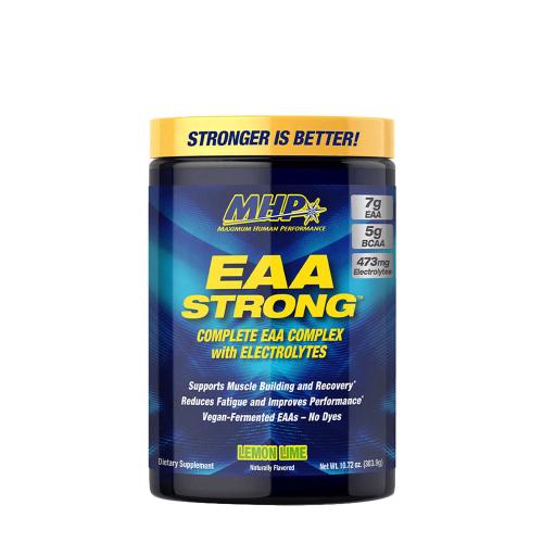 MHP EAA Strong - prášok esenciálnych aminokyselín (304 g, Citrón Limetka)