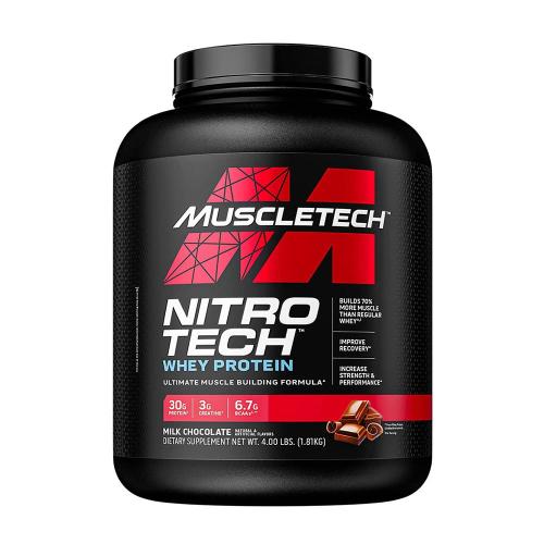 MuscleTech Nitro-Tech™ - Nitro-Tech™ (1.81 kg, Čokoládové mlieko)