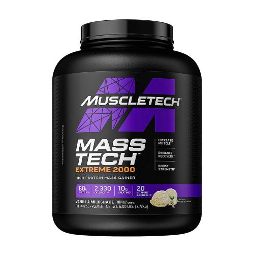 MuscleTech Mass-Tech Extreme 2000 - Mass-Tech Extreme 2000 (2.72 kg, Vanilkový koktail)