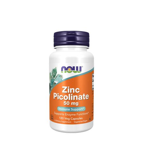 Now Foods Pikolinát zinku 50 mg (120 Kapsula)