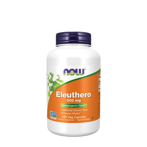 Now Foods Eleuthero 500 mg - podpora proti stresu (250 Veg Kapsula)