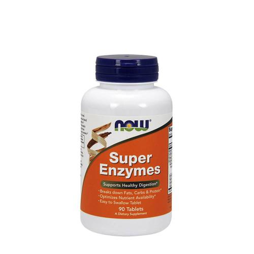 Now Foods Super zmes tráviacich enzýmov (90 Tableta)