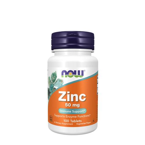 Now Foods Zinok 50 mg (100 Tableta)