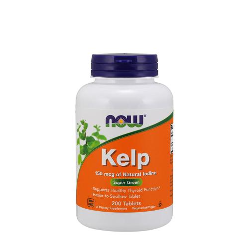 Now Foods Kelp - prírodný jód 150 mcg (200 Tableta)