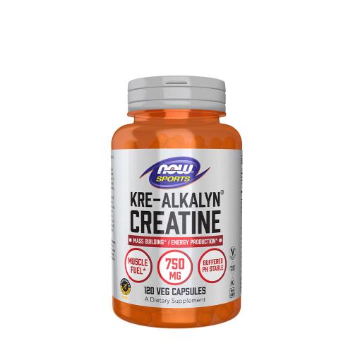 Now Foods Kre-Alkalyn® Creatine - Kreatínová formula (120 Kapsula)