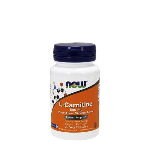 Now Foods L-karnitín 500 mg (30 Kapsula)