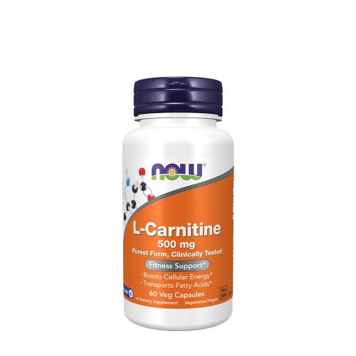 Now Foods L-karnitín 500 mg (60 Kapsula)