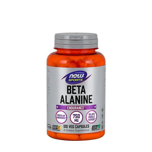 Now Foods Beta alanín 750 mg (120 Kapsula)