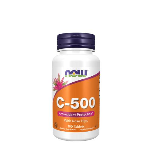 Now Foods Vitamín C 500 mg tablety so šípkami (100 Tableta)