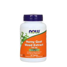   Now Foods Horny Goat Weed Extract  - extrakt z krpčiarky 750 mg (90 Tableta)