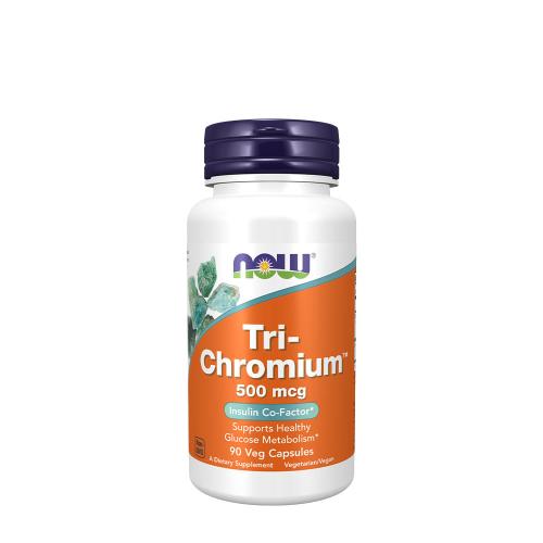 Now Foods Tri-Chromium™ so škoricou 500 mcg  (90 Veg Kapsula)