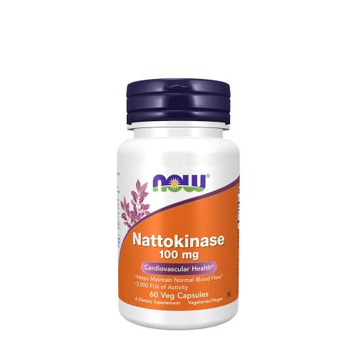 Now Foods Nattokináza 100 mg (60 Veg Kapsula)