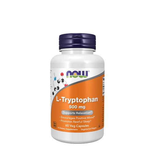 Now Foods L-tryptofán 500 mg (60 Veg Kapsula)