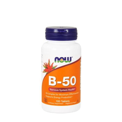 Now Foods Vitamín B50 (100 Tableta)