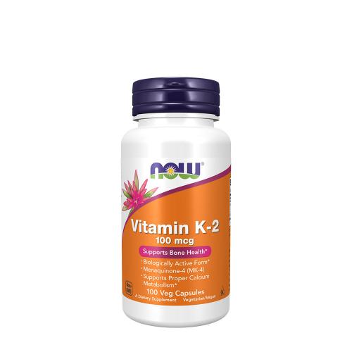 Now Foods Vitamín K2 100 mcg (100 Kapsula)