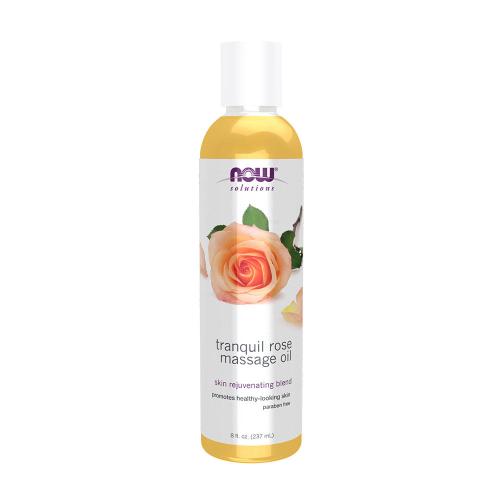 Now Foods Masážny olej Tranquil Rose (237 ml)