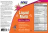 Now Foods Tekutý multivitamín - Liquid Multi (473 ml, Lesné ovocie)