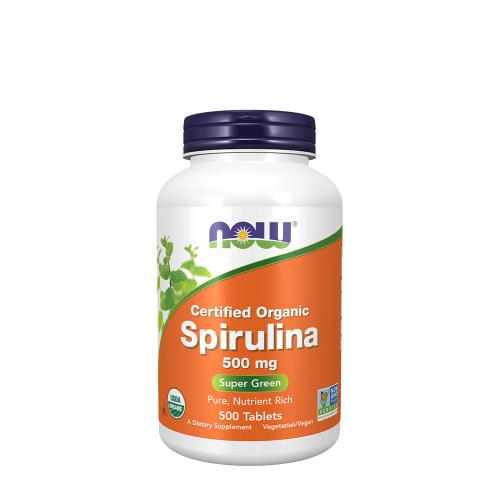 Now Foods Organická riasa Spirulina 500 mg (500 Tableta)