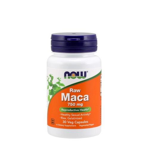 Now Foods Maca - zosilňovač potencie 750 mg (30 Veg Kapsula)