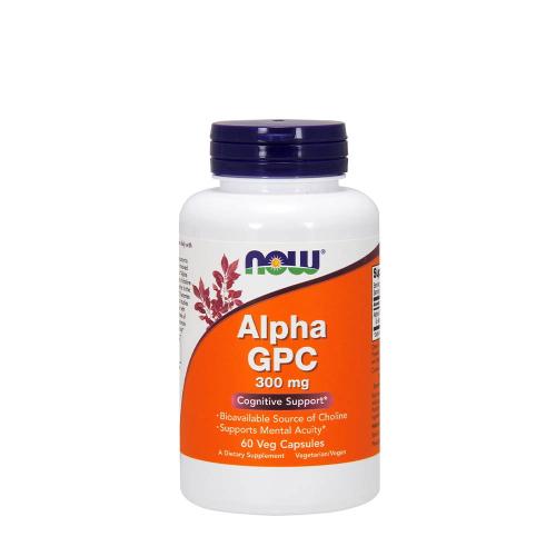 Now Foods Alpha Gpc - pre mentálny výkon  300 mg (60 Veg Kapsula)