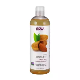 Now Foods Prírodný mandľový olej (473 ml)