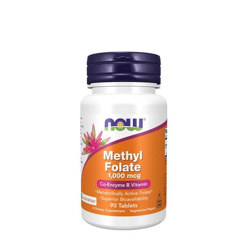 Now Foods Metylfoliát 1000 mcg (90 Tableta)