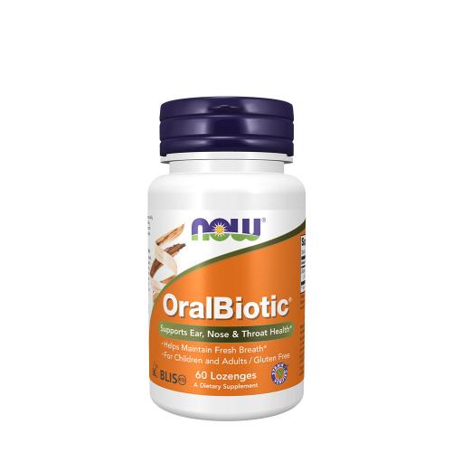 Now Foods Oralbiotic Podpora ústnej hygieny (60 Cucavá tableta)