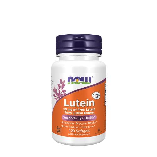 Now Foods Luteín 10 mg Prírodný rastlinný extrakt (120 Mäkká kapsula)