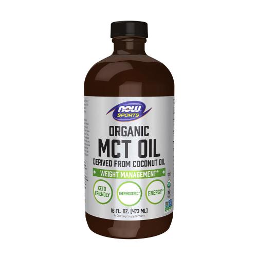 Now Foods Organický MCT olej (473 ml)