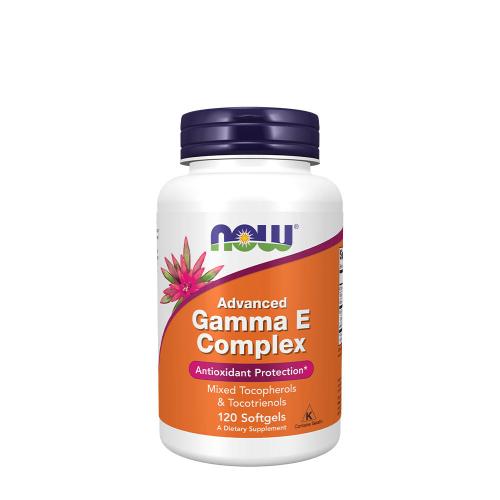 Now Foods Advanced Gamma E Complex - vitamín E  (120 Mäkká kapsula)