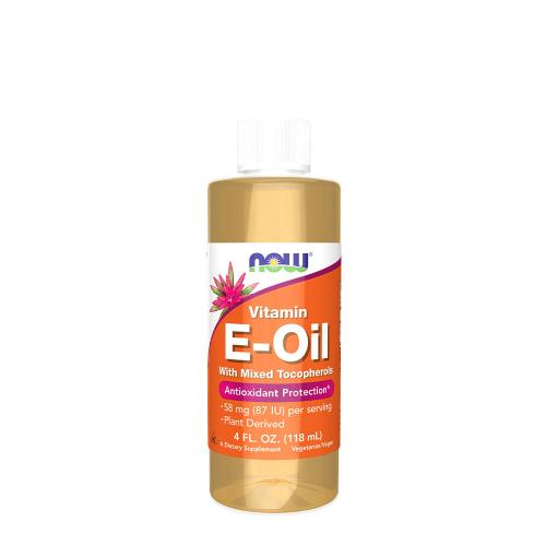 Now Foods Vitamínový olej E (118 ml)