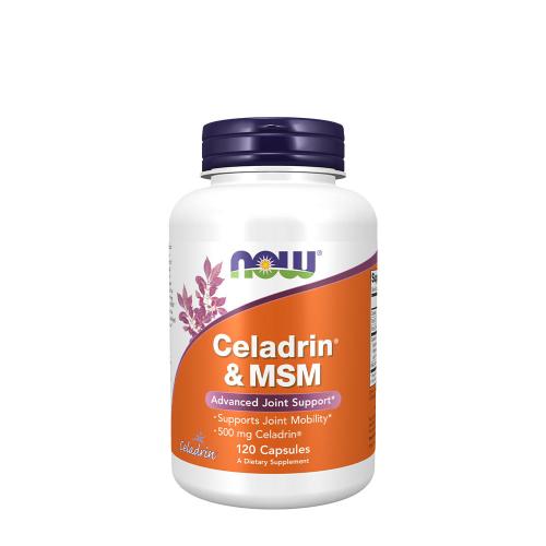 Now Foods Celadrin a MSM doplnok proti zápalu ďasien 500 mg (120 Kapsula)