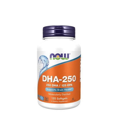 Now Foods DHA-250 - Omega-3 mastné kyseliny (120 Mäkká kapsula)