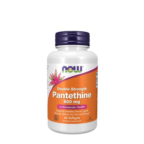 Now Foods Pantetín 600 mg (60 Mäkká kapsula)