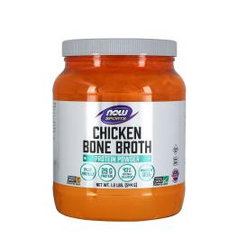   Now Foods Bone Broth, Chicken Powder - proteín z kuracích kostí (544 g)