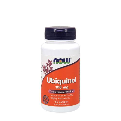 Now Foods Ubichinol 100 mg - neutralizátor voľných radikálov (60 Mäkká kapsula)