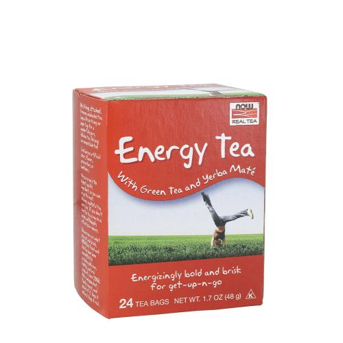 Now Foods Energetický čaj - energizujúci čaj (24 Teafilter)