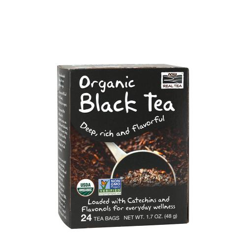 Now Foods Prírodný čierny čaj (24 Teafilter)
