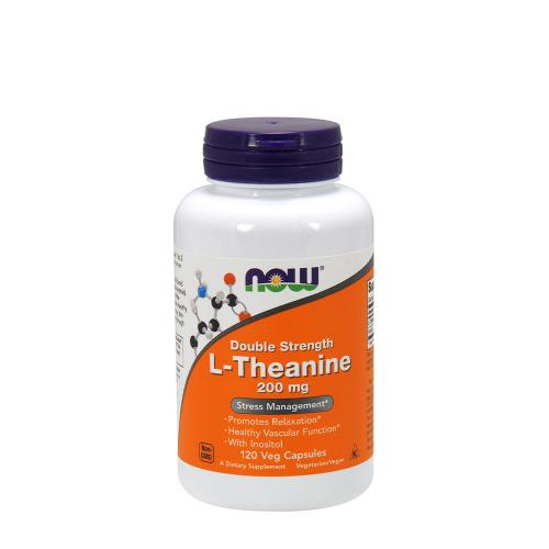 Now Foods Extra sila L-Theanine 200 mg (120 Veg Kapsula)