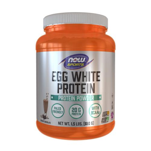 Now Foods Proteínový prášok z vaječného bielka (680 g, Krémová čokoláda)