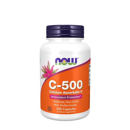 Now Foods Vitamín C-500 askorbát vápenatý-C  (250 Veg Kapsula)