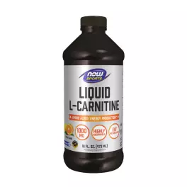   Now Foods L-Carnitine Liquid 1000 mg (473 ml, Citrusové plody)