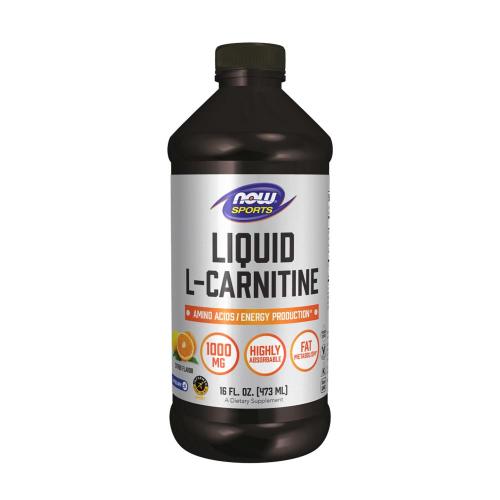 Now Foods L-Carnitine Liquid 1000 mg (473 ml, Citrusové plody)