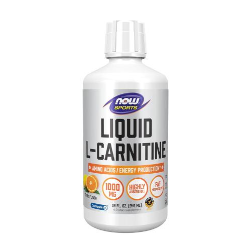 Now Foods L-Carnitine Liquid 1000 mg (946 ml, Citrusové plody)