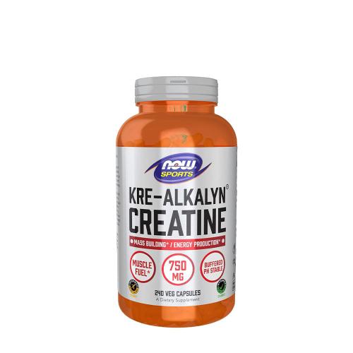 Now Foods Kre-Alkalyn® Creatine - Kreatínová formula (240 Kapsula)