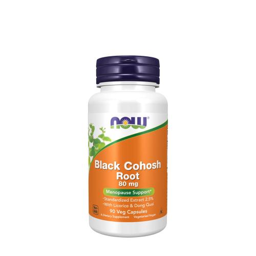 Now Foods Black Cohosh 80 mg - Black Cohosh 80 mg (90 Kapsula)