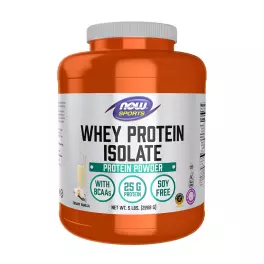   Now Foods Izolát srvátkového proteínu - Whey Protein Isolate (2268 g, Krémová vanilka)
